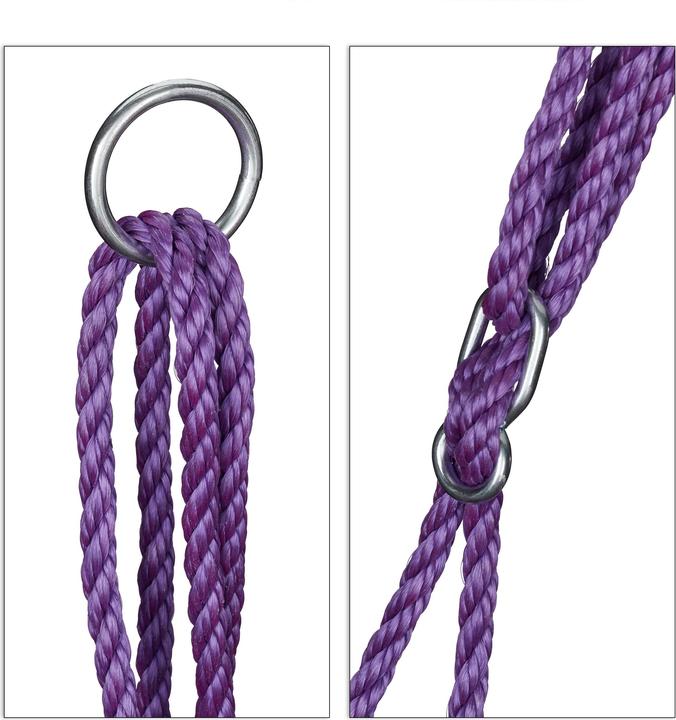 Actual product image Relaxdays 110 cm Nest Swing