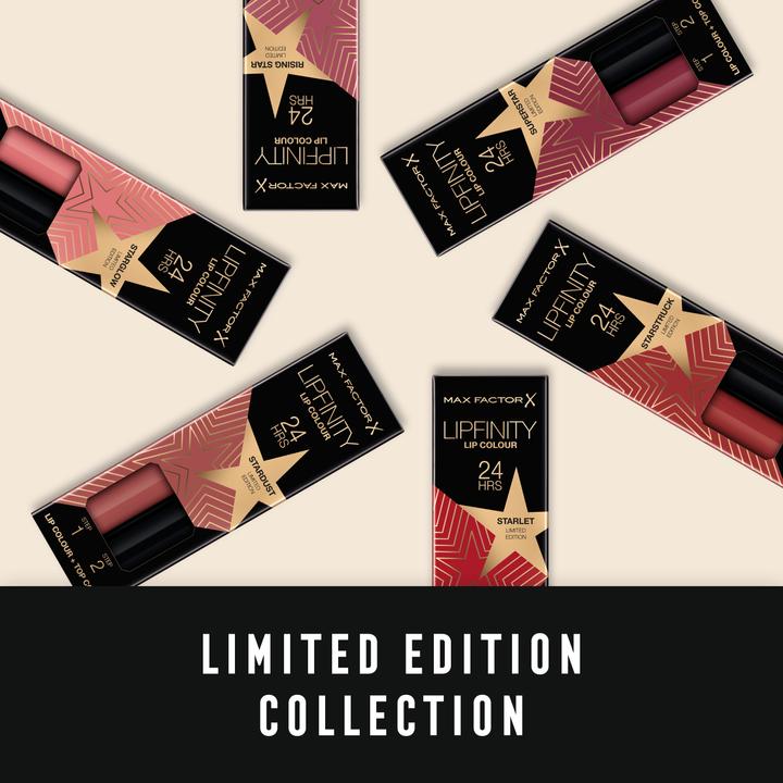Actual product image Max Factor Lipfinity 24HRS (84 Rising Star)