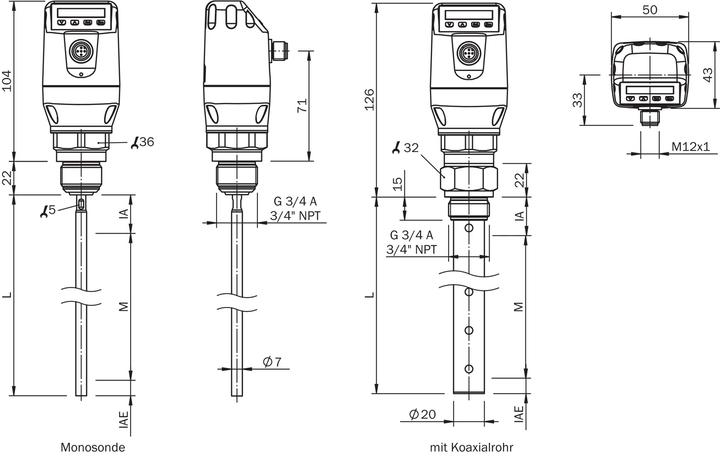 Actual product image Sick Fill level sensor