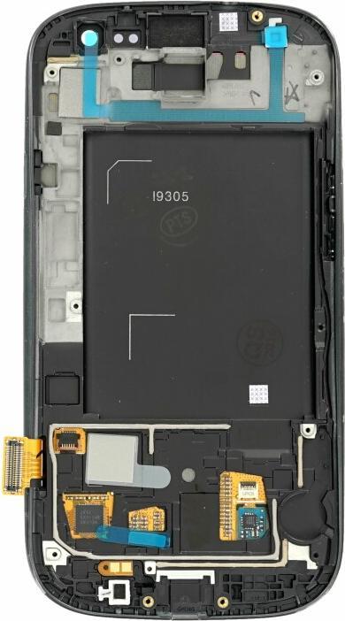 Actual product image Samsung GT-I9305 cover + display unit onyx-black (Display, Galaxy S III)
