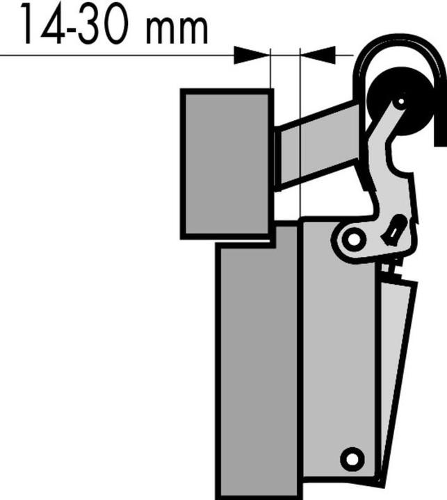 Actual product image Dictator H 1300 (French window, Entrance door, Wooden door, Room door, Indoor)