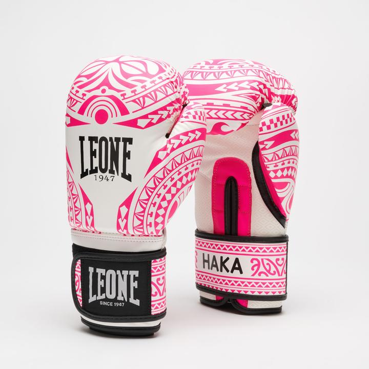 Actual product image Leone Boxing Gloves for Women Haka GN329 Pink (10 OZ, M)