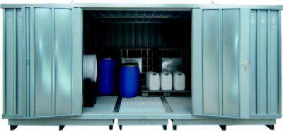 Produktbild kaiserkraft Gefahrstoff-Lagercontainer für gewässergefährdende Medien (3900 l)