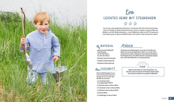 Produktbild Minimode selbstgenäht – Kinderkleidung aus Baumwollstoffen, Musselin und Co. nähen (Deutsch, Anja Fürer, 2019)