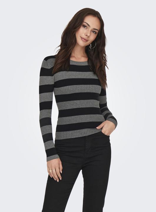 Produktbild JdY Gerippt Rundhals Pullover Strickpullover (S)