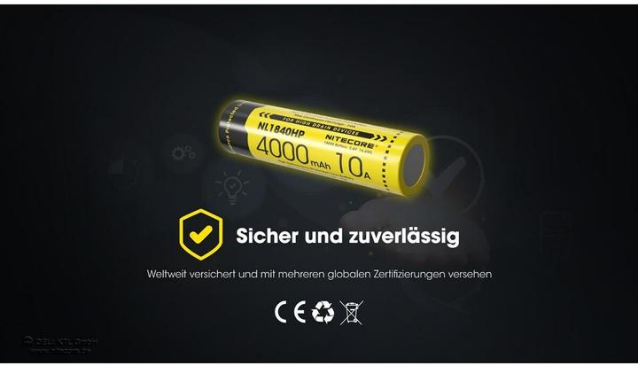 Produktbild Nitecore NL1840HP (1 Stk., 18650, 4000 mAh)