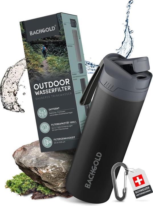 Produktbild Bachgold Wasserfilter Flasche (0.65 l)