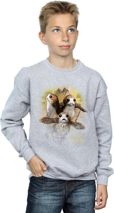 Immagine prodotto Star Wars The Last Jedi Porgs Brushed Felpa Ragazzi (152, 158)