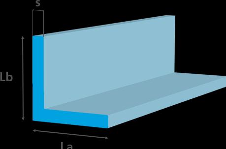 Image du produit Brütsch-Rüegger Metals Angle Acier étiré, 100.00 x 50.00 x 10.00 mm (1 x 1.5 m)