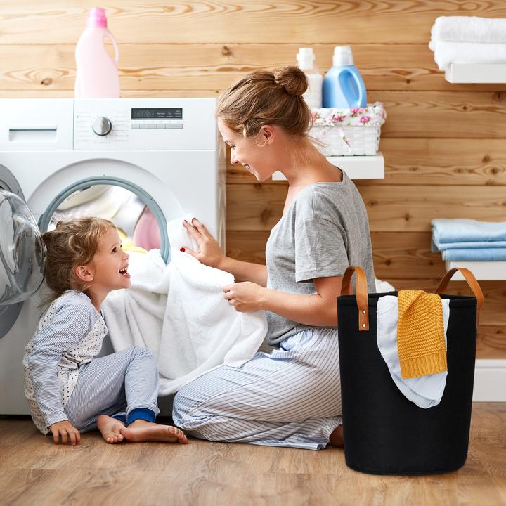 Actual product image Relaxdays Laundry bin (28 l)