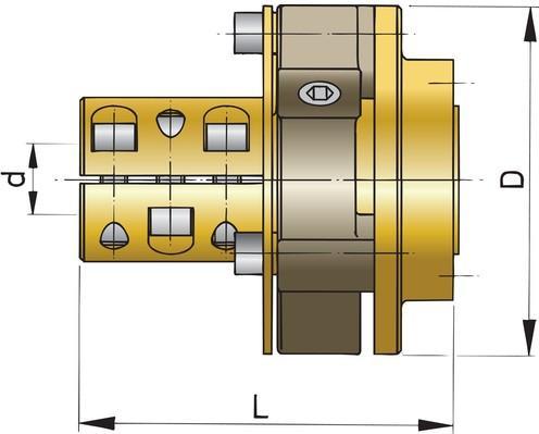 Image du produit Vetus Accouplement Bullflex