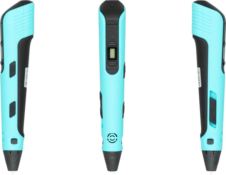 Monox 3D Stift, inkl. Filamente - USB-C, blau