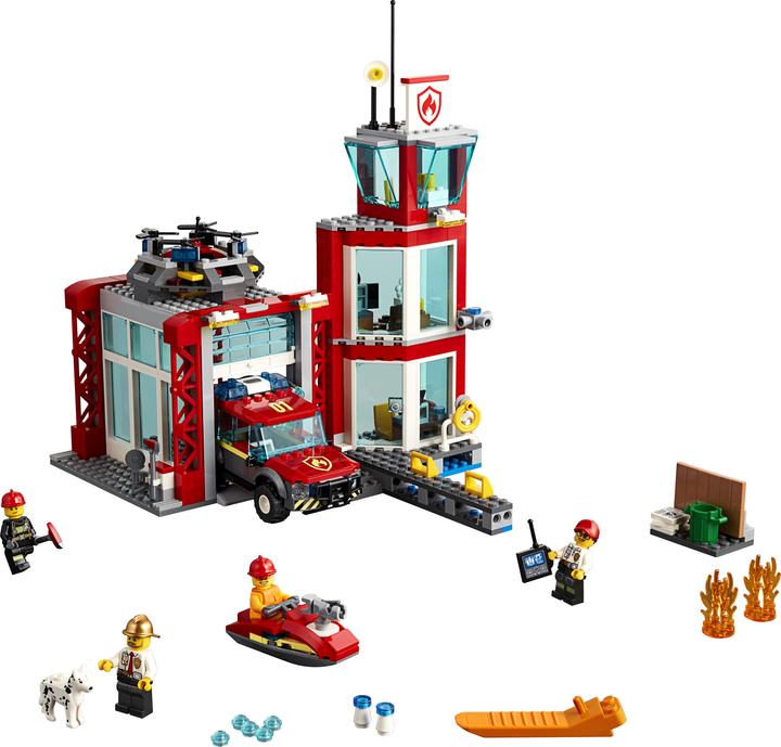 Image du produit LEGO La caserne de pompiers (60215, LEGO City)