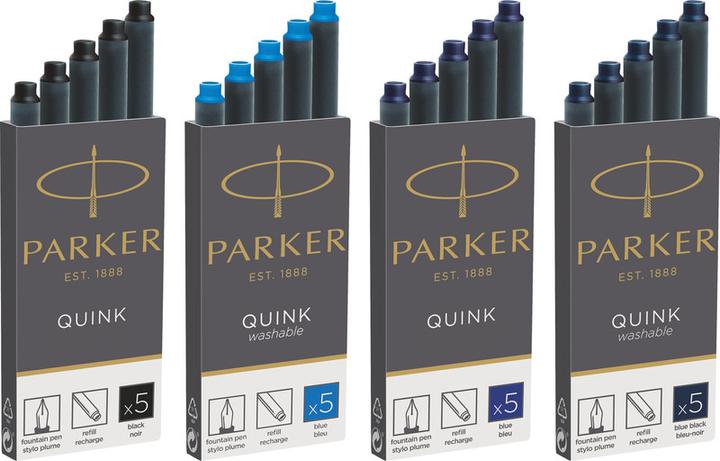 Image du produit Parker Pen Quink (cartouches d'encre, Bleu)