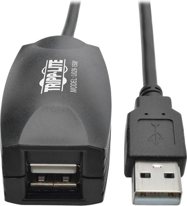 Produktbild Eaton USB 2.0 Active Extension Repeater Cable USB-A M/F 15M 49,21ft. (15 m, USB 2.0)