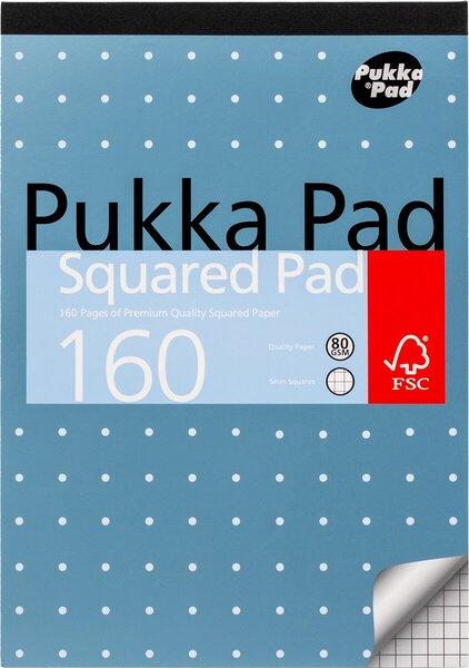 Actual product image Pukka Fun Pukka Metallic Briefblock DIN A5 kariert 80 Blatt (A5, Checked)