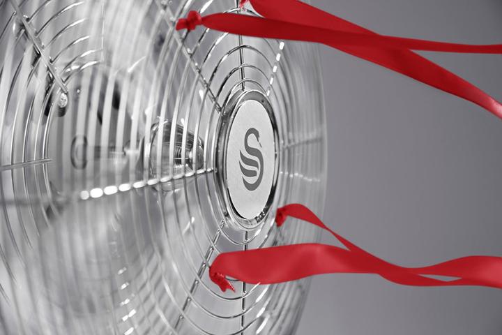 Produktbild Swan Retro SFA12620GRN Ventilator Grau