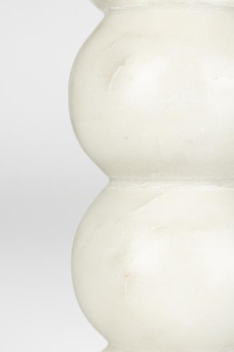 Produktbild Zuiver Rome Candle Holder Marble White (8 x 8 x 24 cm)