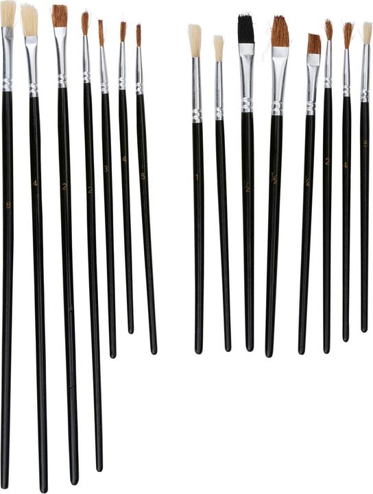 Produktbild Artico Pinsel und Palette, 16dlg.
