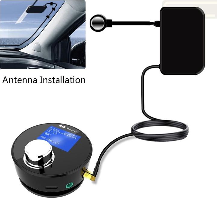 Image du produit P Tec Adaptateur A2 DAB+ / Émetteur FM