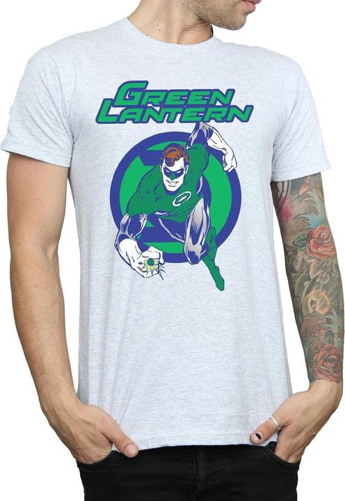 Immagine prodotto Green Lantern Leap Maglietta Uomo (L)