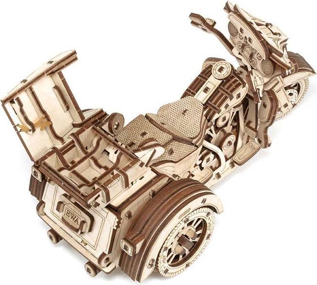 Produktbild Eco Wood Art 3D Holz Modellbausatz - Trike Motorrad