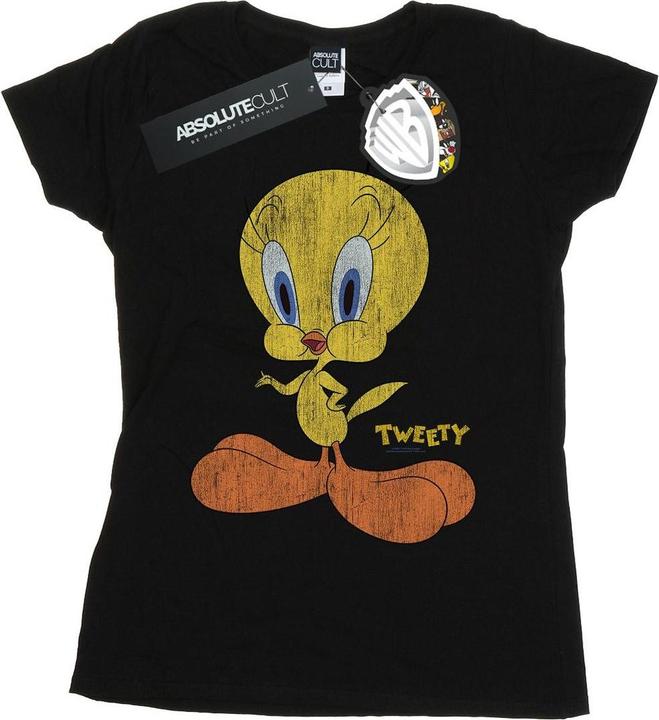 Looney Tunes Tweety Pie Distressed TShirt (L)