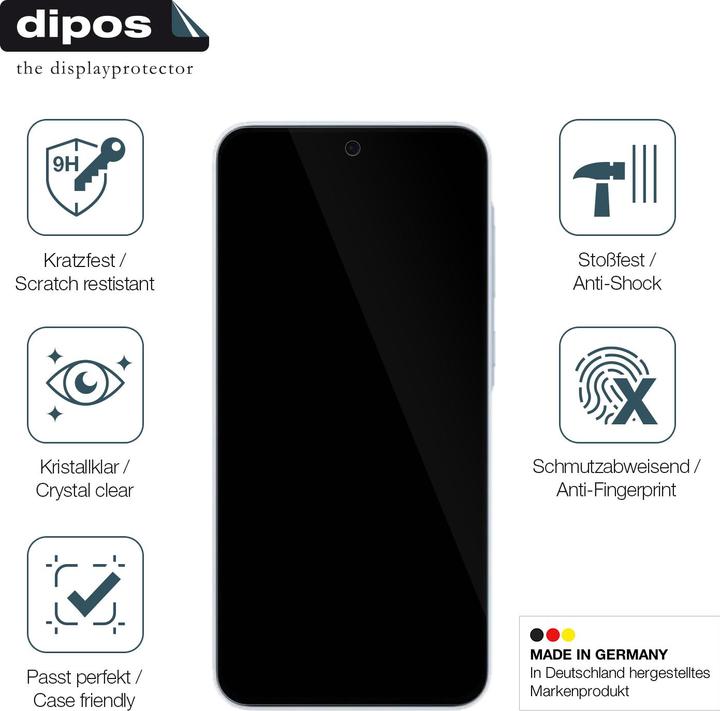 Image du produit Dipos Film de Protection d’écran Anti-Shock (2 pièce(s), Samsung Galaxy A35)