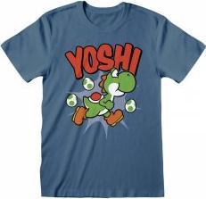 Heroes Inc Nintendo - T-Shirt unisexe Rouge Super Mario Badge de Mario - XXL (XXL)