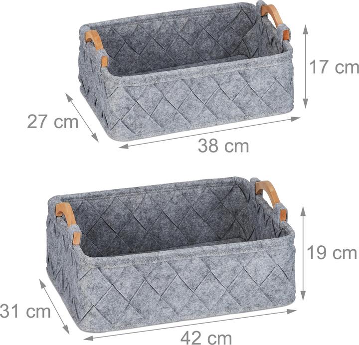 Produktbild Relaxdays 8-tlg. Schrank-Organizer (8 x, 42 x 31 x 19 cm)