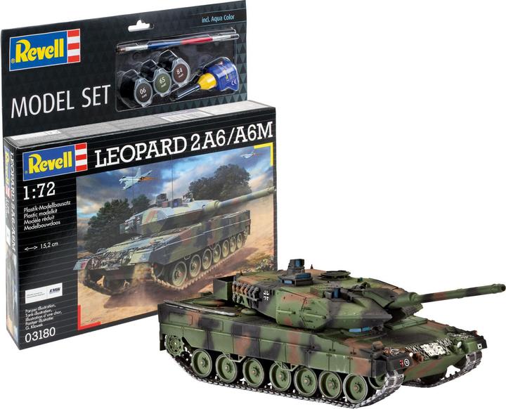 Actual product image Revell Model Set Leopard 2A6/A6M