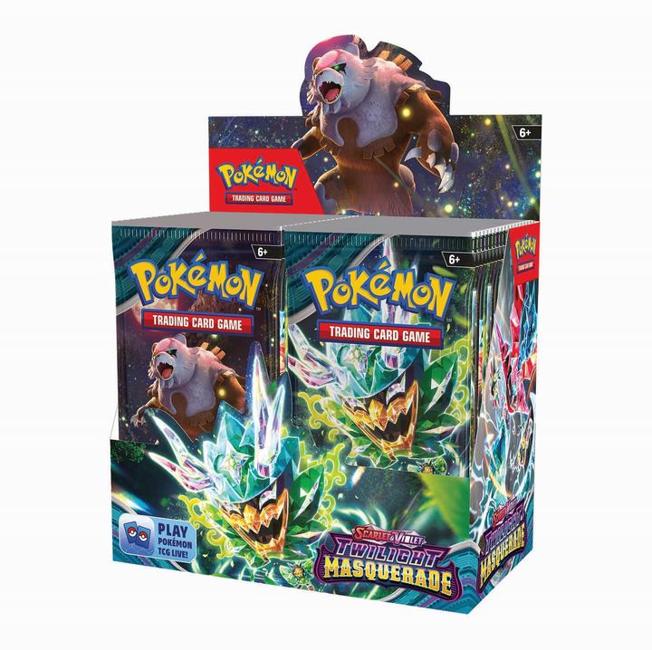 Image du produit Pokémon Twilight Masquerade (Anglais, Affichage du booster)