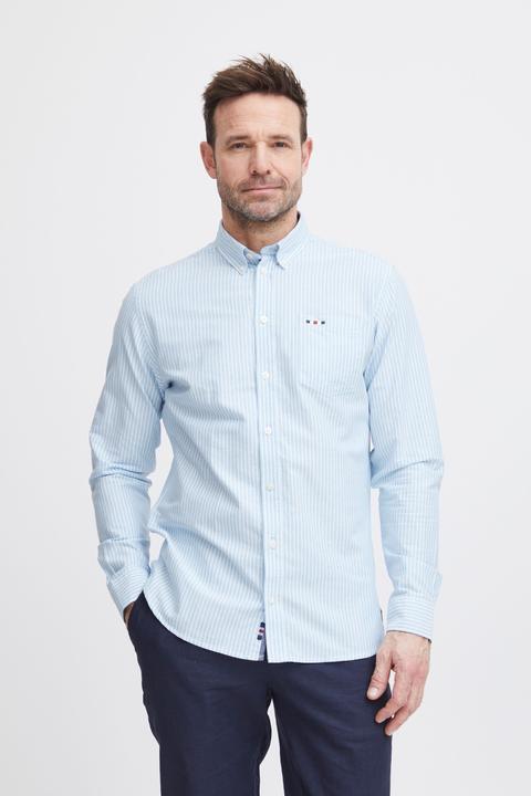 Produktbild FQ1924 FQSteven stripe oxford LS shirt 21900612 (M)