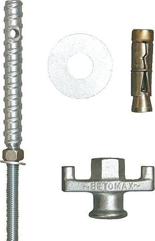 Image du produit Eibenstock Elektrowerkzeuge GmbH Kit de fixation murale Eibensto avec cheville, vis à serrage rapide et écrou (2.0 centimètres)