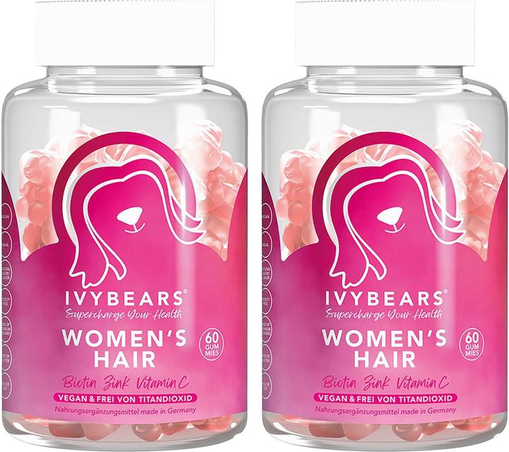 Immagine prodotto IVYBears Vitamine per capelli per donne (2 Pezzo/i, Gomme, 300 g)