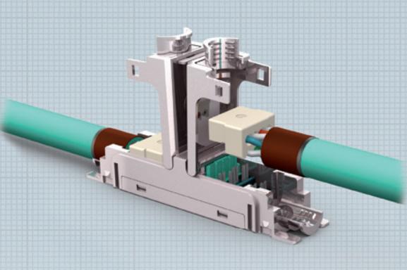 Produktbild ZVK EasyLan fixLink Extender Kat.6A (Class EA) ISO/IEC, geschirmt (Netzwerk Kupplung)