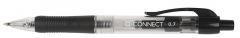 Actual product image Q-Connect Ballpoint pen with retractable mechanism (Black, 10 x)