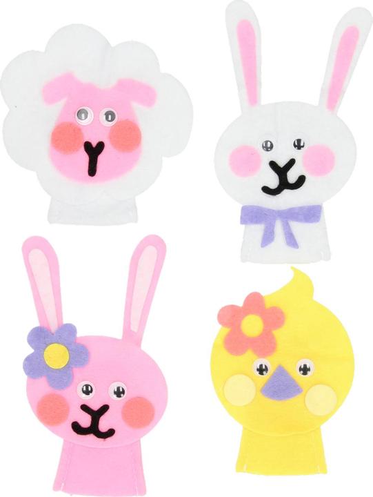 Produktbild Wins Holland Selber basteln Fingerpuppen Ostern, 4St.