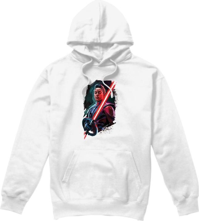 Actual product image Star Wars Mens Obi Wan Kenobi Reva Painted Hoodie (L)