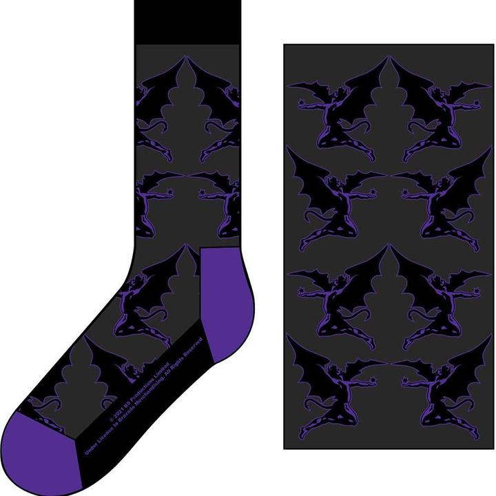 Produktbild Music Brand Unisex Adult Demon Ankle Socks (40.5 - 45.5)