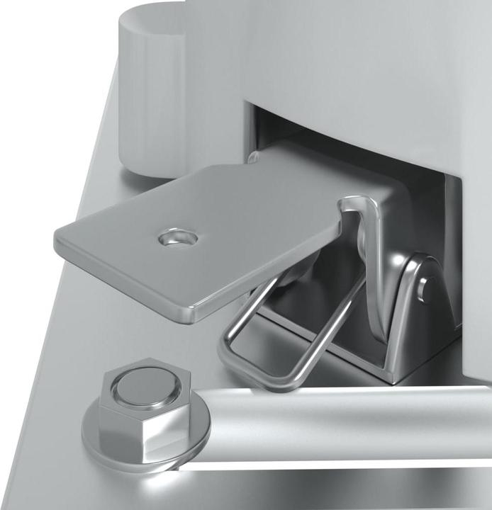 Actual product image VidaXL Supports for awnings anthracite 450x245 cm iron, colour (4.50 m)