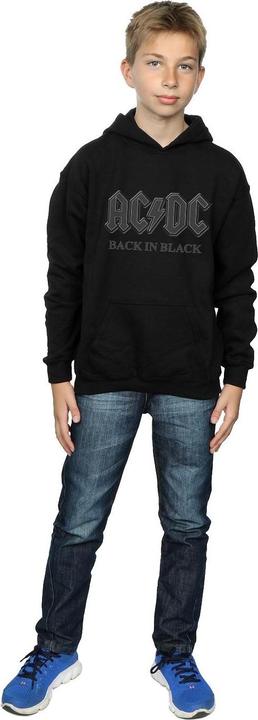 Produktbild AC/DC Boys Back In Black Hoodie (140, 146)
