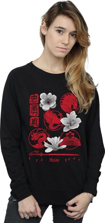 Actual product image Disney Womens/Ladies Mulan Movie Icons Sweatshirt (S)