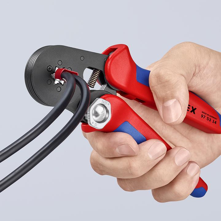 Immagine prodotto Knipex Pinze a crimpare autoregolanti (180 mm)