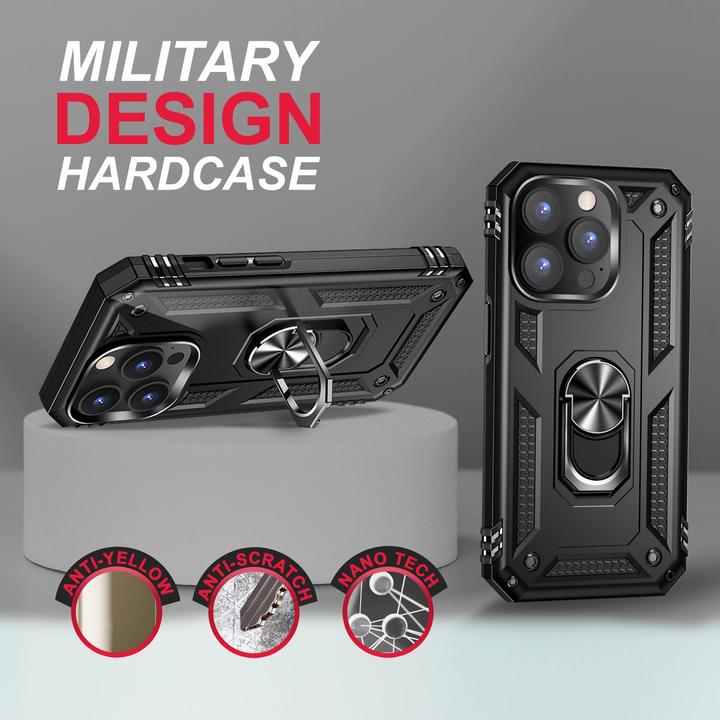 Image du produit Nalia Étui antichoc Military-Style Ring (Apple iPhone 14 Pro Max)