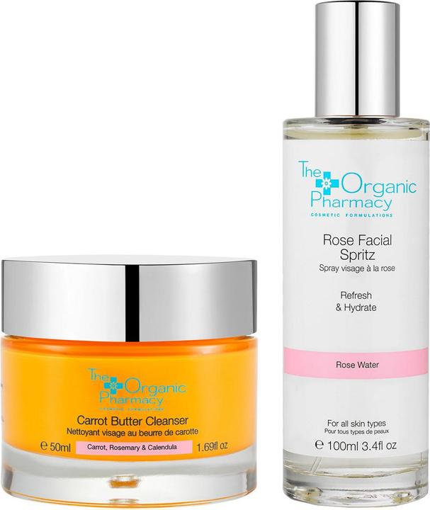 The Organic Pharmacy Trockene Haut Reinigungsduo (Gesichtspflege set)
