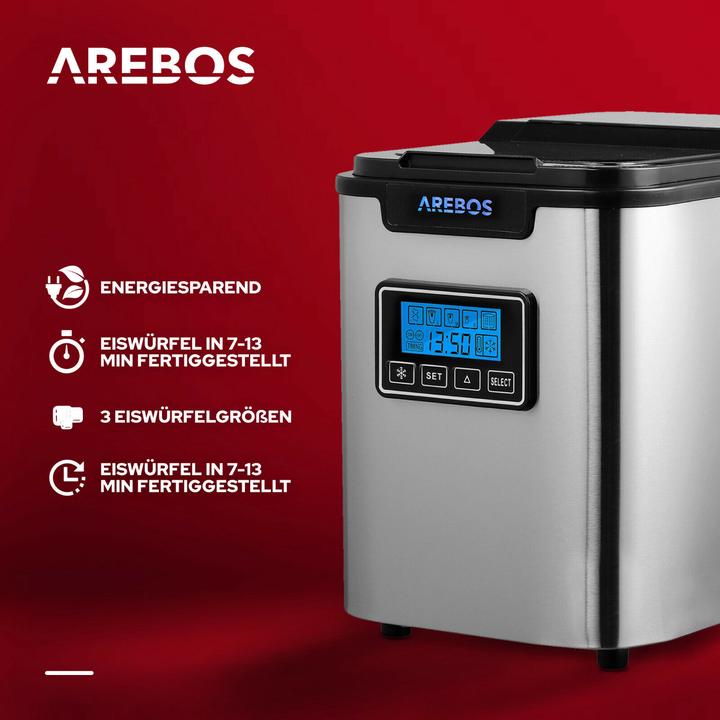 Immagine prodotto Arebos Macchina per i cubetti di ghiaccio