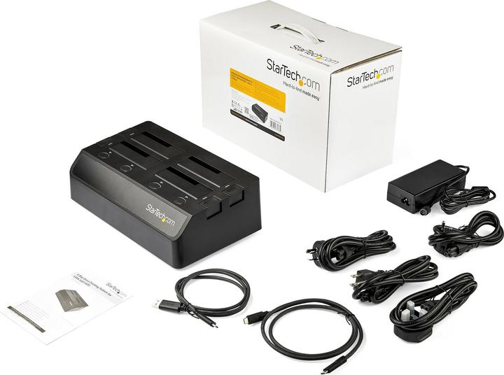 Actual product image StarTech 4-Bay SATA HDD Docking Station - For 2.5 (2.5", 3.5")