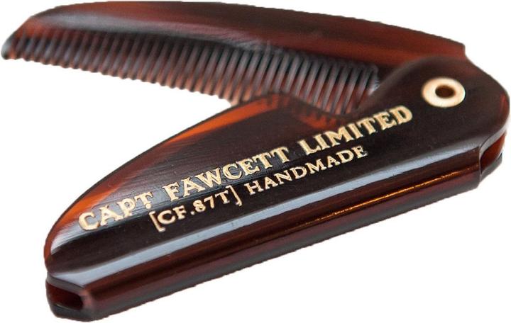 Produktbild Captain Fawcett Folding Pocket Moustache Comb