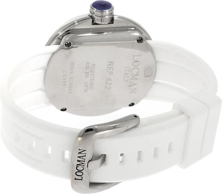 Produktbild Locman Italy Herrenuhr Change weiss Ref. 0422 (Analoguhr, 46 mm)